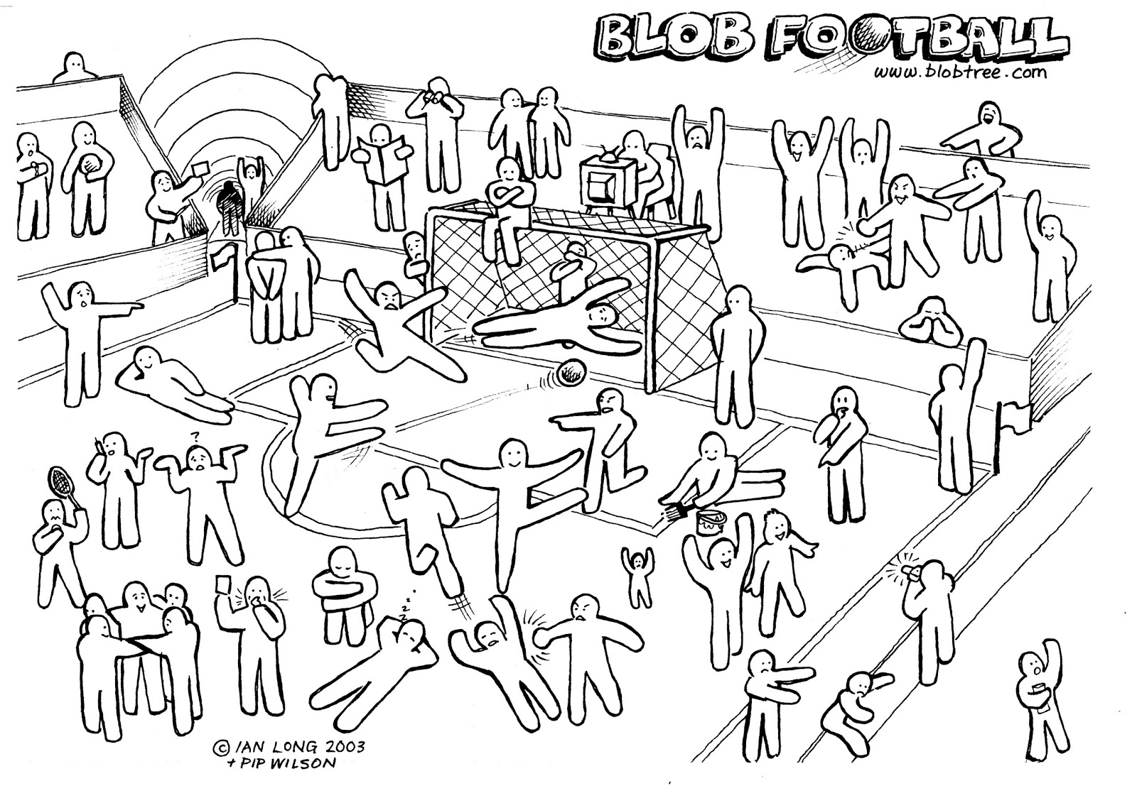 Blob futbalo